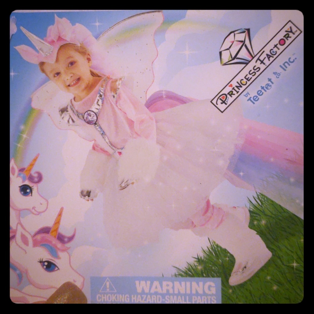 Girls unicorn costume